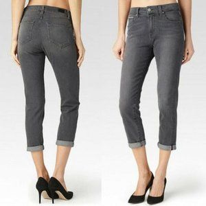 Paige Callie Crop Gray Jeans Stretch